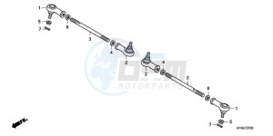 TRX420FPM9 U / 4WD drawing TIE ROD