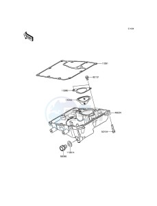 VERSYS 650 KLE650EGF XX (EU ME A(FRICA) drawing Oil Pan