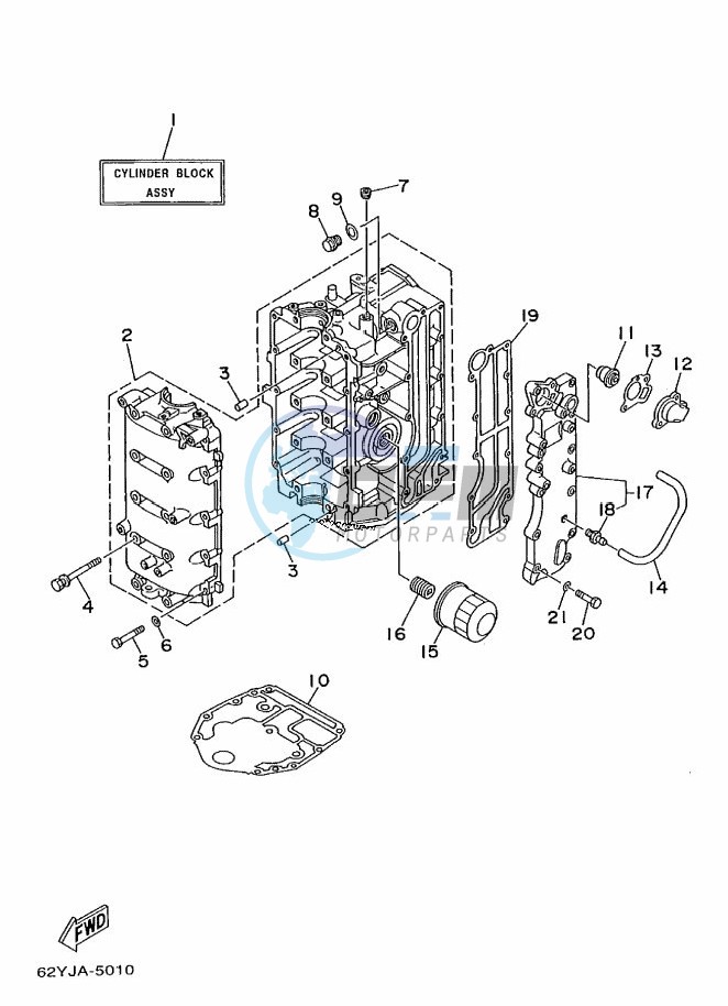 CYLINDER--CRANKCASE