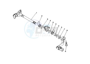 YZ N-LW 80 drawing SHIFT SHAFT