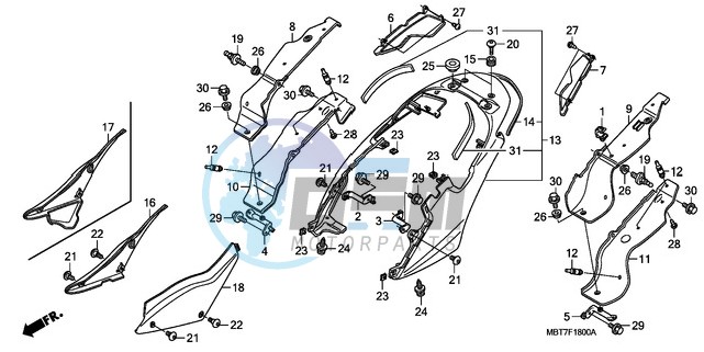 SEAT COWL/SIDE COVER