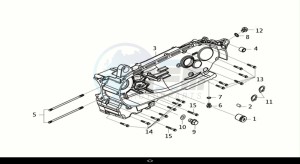 JOYMAX Z+ 300 (LW30W2-EU) (E5) (M1) drawing L. CRANK CASE