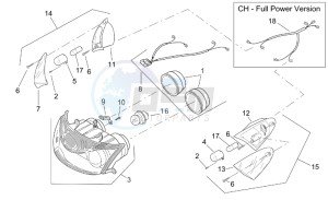 SR 50 H2O Di-Tech e2 drawing Head lamp