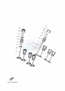 YXF1000EW YX10FRPAN (B4JA) drawing VALVE