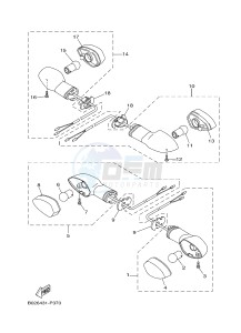 YZF-R3 YZF-R3A 321 R3 (B025) drawing FLASHER LIGHT