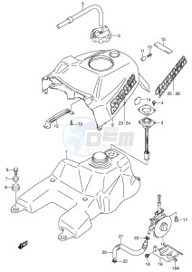 LT-A500F (E3-E28) drawing FUEL TANK