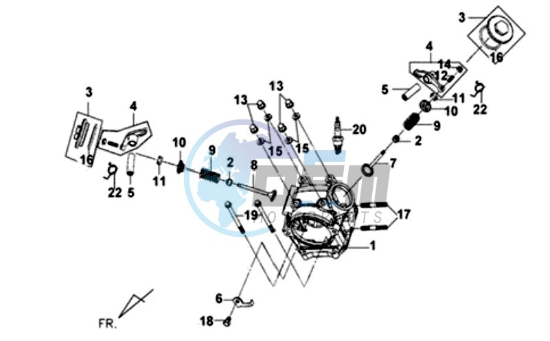 CYLINDER HEAD CPL