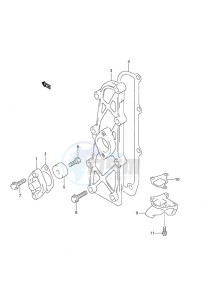 DF 25 drawing Exhaust Cover