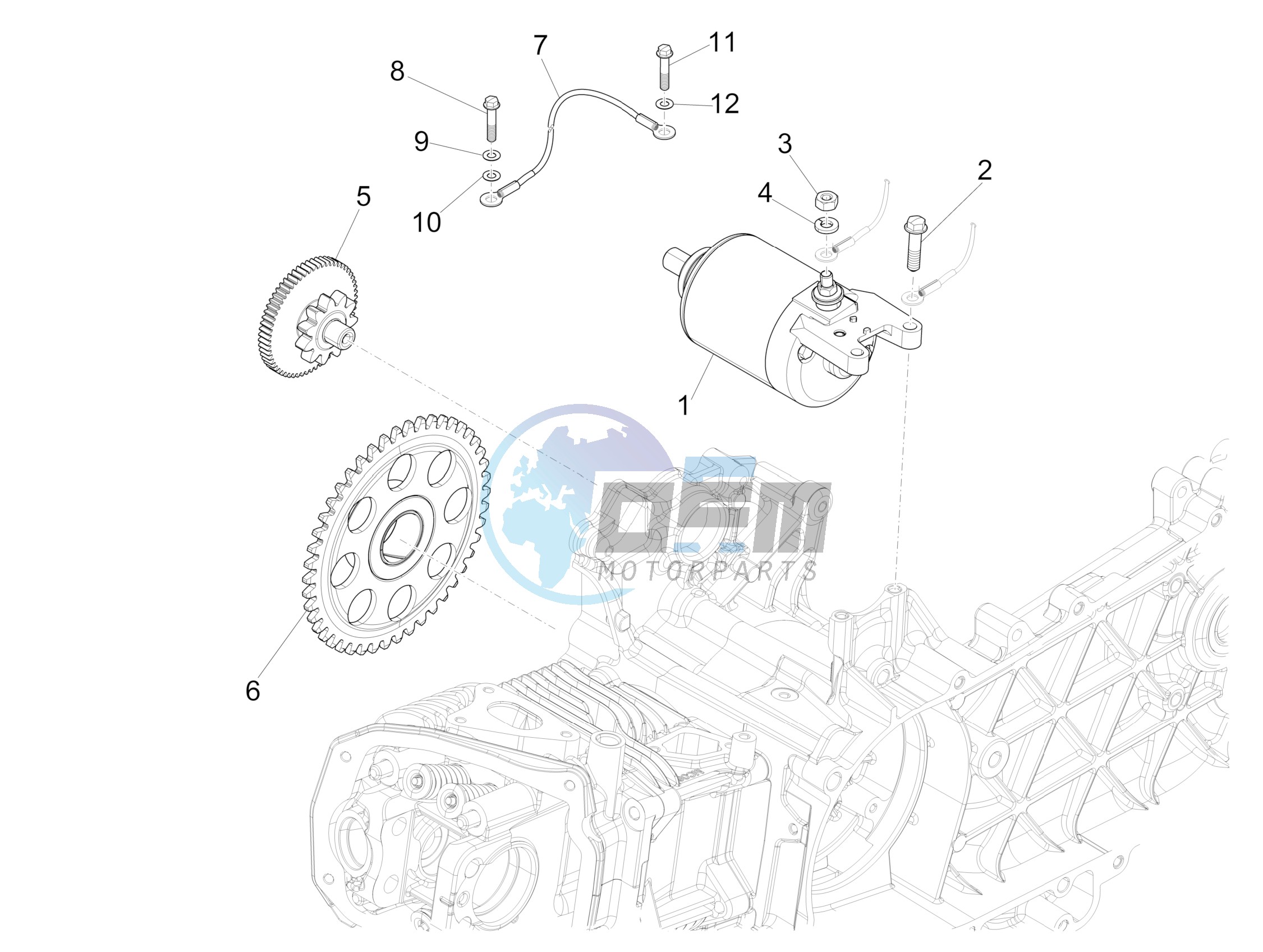 Starter - Electric starter