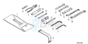 GL18009 France - (F / AB CMF NAV) drawing TOOLS