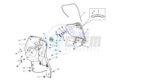 SONAR - 150 CC VTHLS3A1A 4T drawing FRONT GLOVE COMPARTIMENT