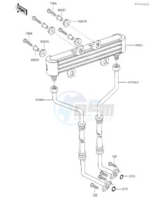 KZ 700 A (A1) drawing OIL COOLER