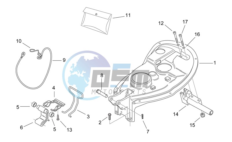 Rear body II - Seat components