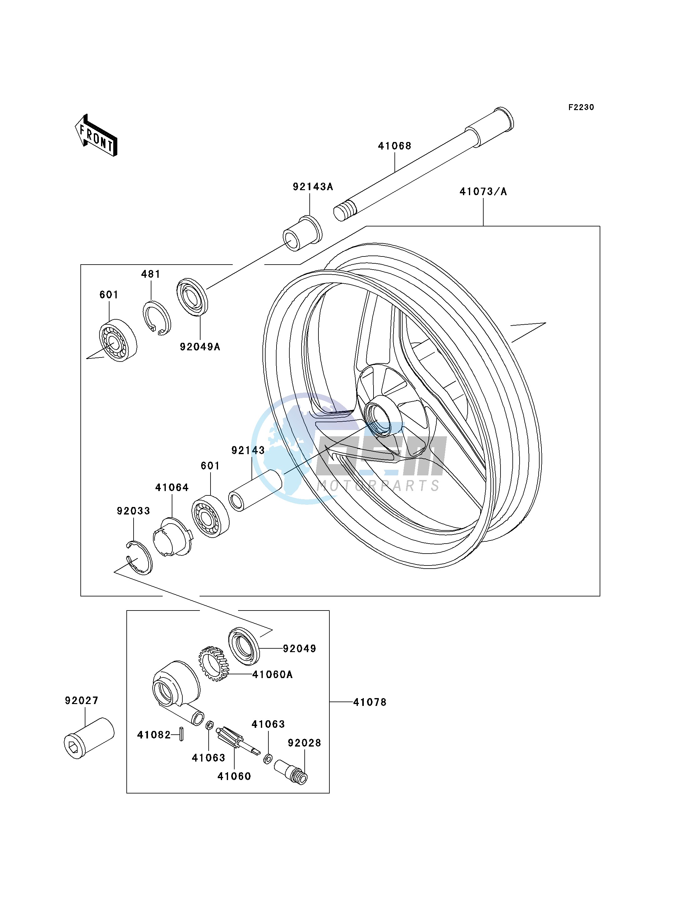 FRONT WHEEL