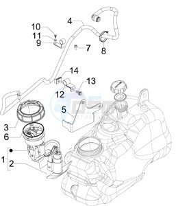 MP3 400 ie mic (USA) USA drawing Supply system