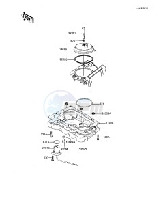 KZ 550 M [LTD SHAFT] (M1) [LTD SHAFT] drawing BREATHER COVER_OIL PAN