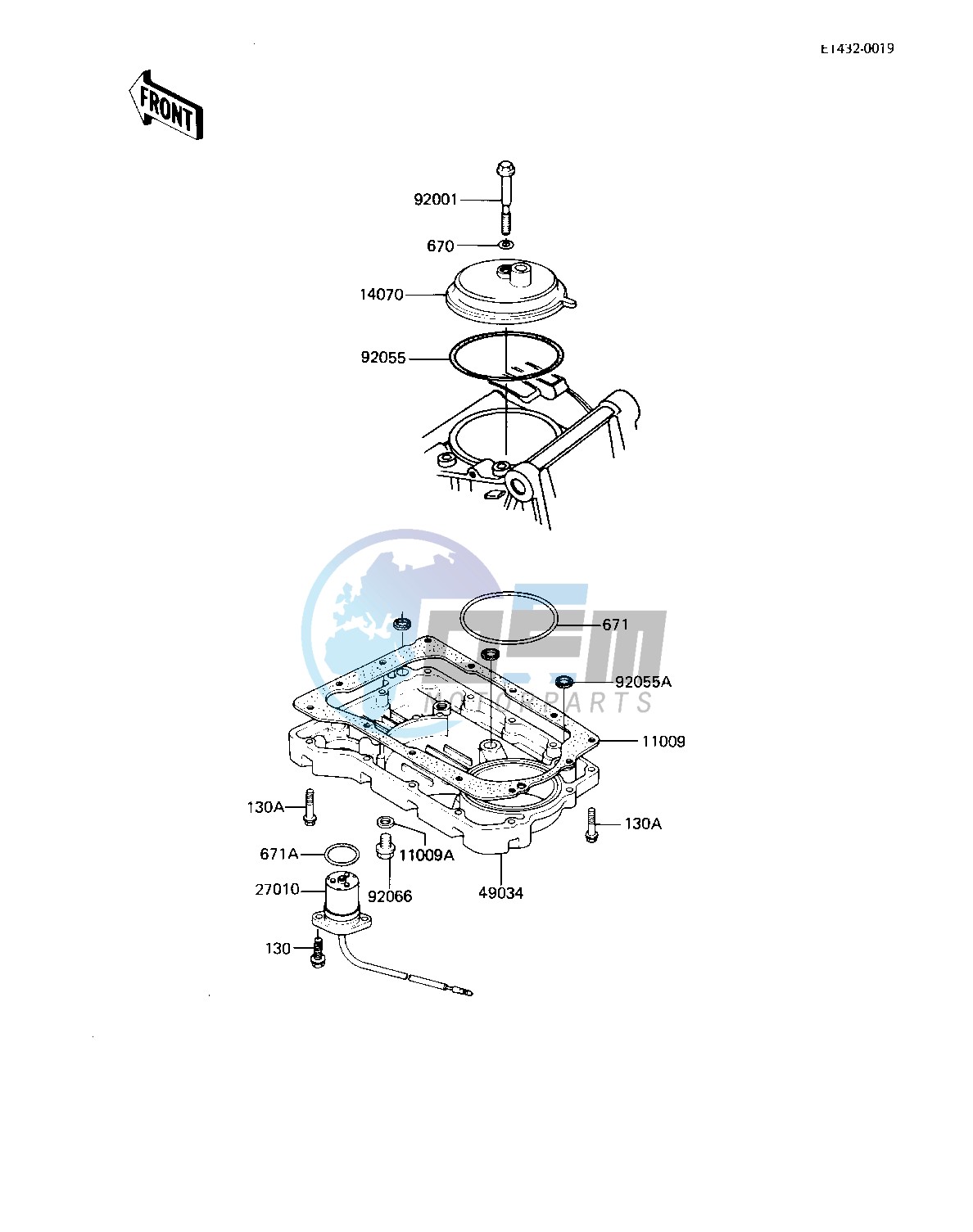 BREATHER COVER_OIL PAN