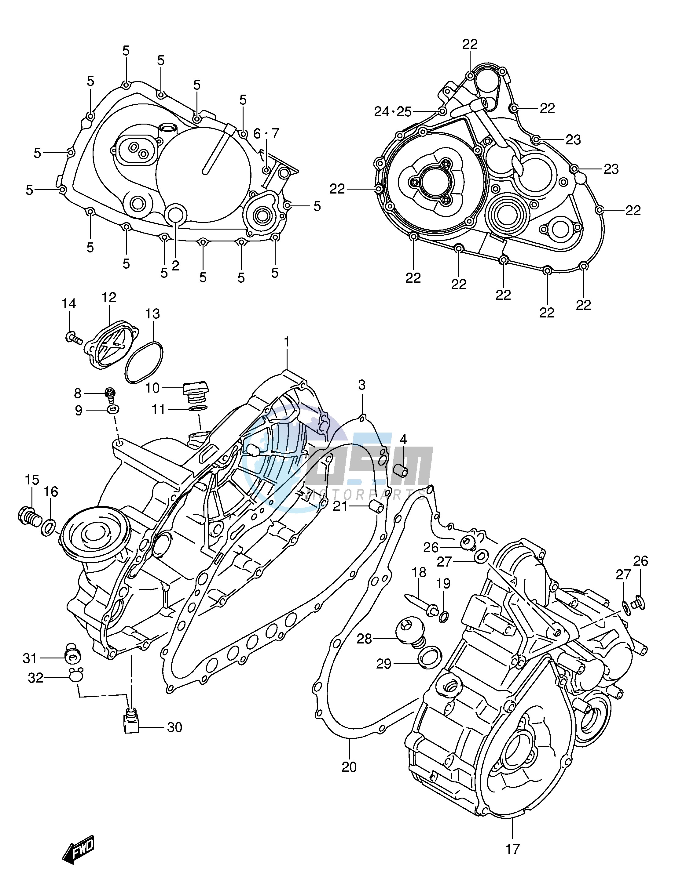 CRANKCASE COVER