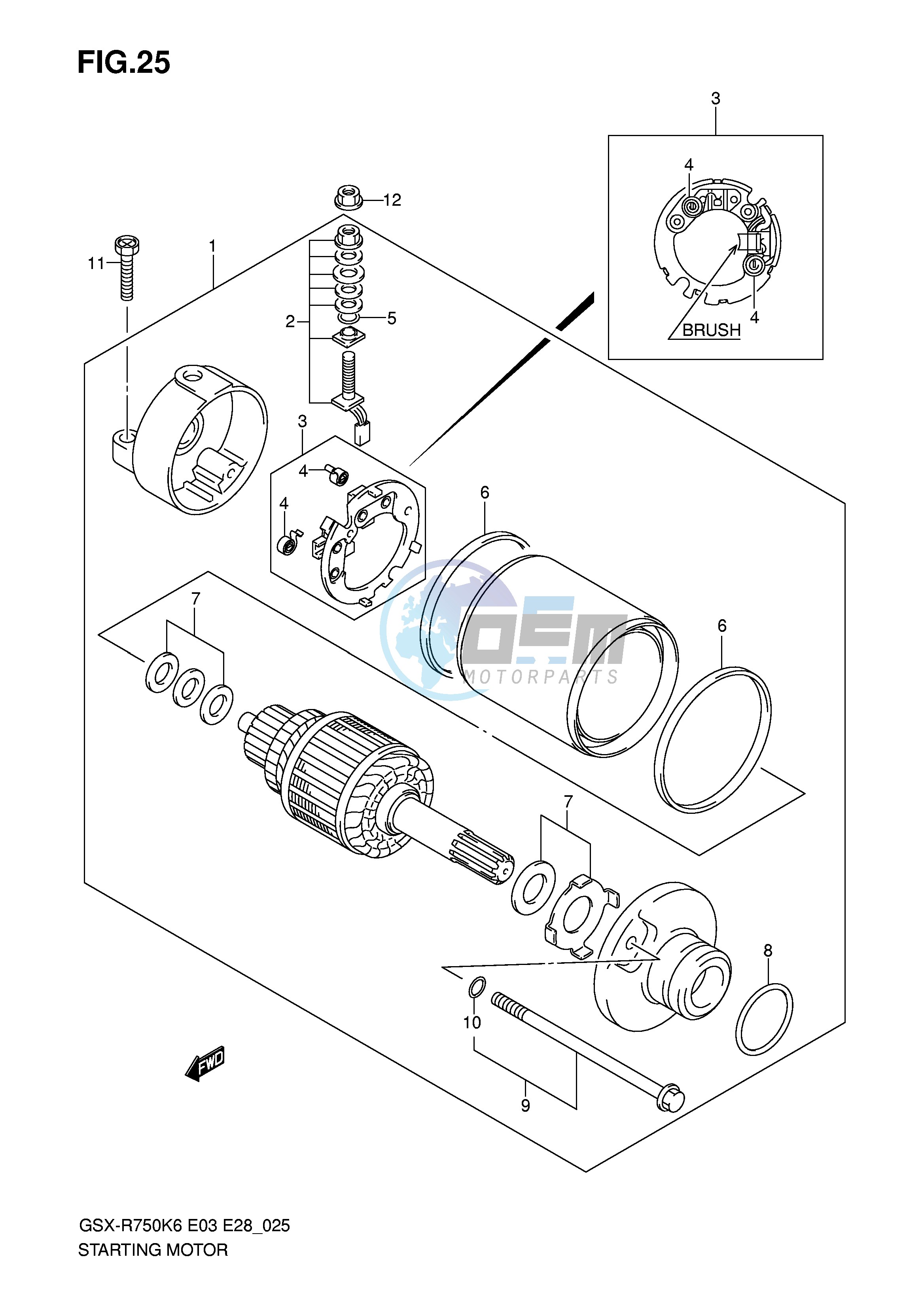 STARTING MOTOR