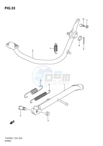 TU250X (E24) drawing STAND