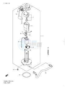 DL 650 V-STROM EU-UK drawing FUEL PUMP