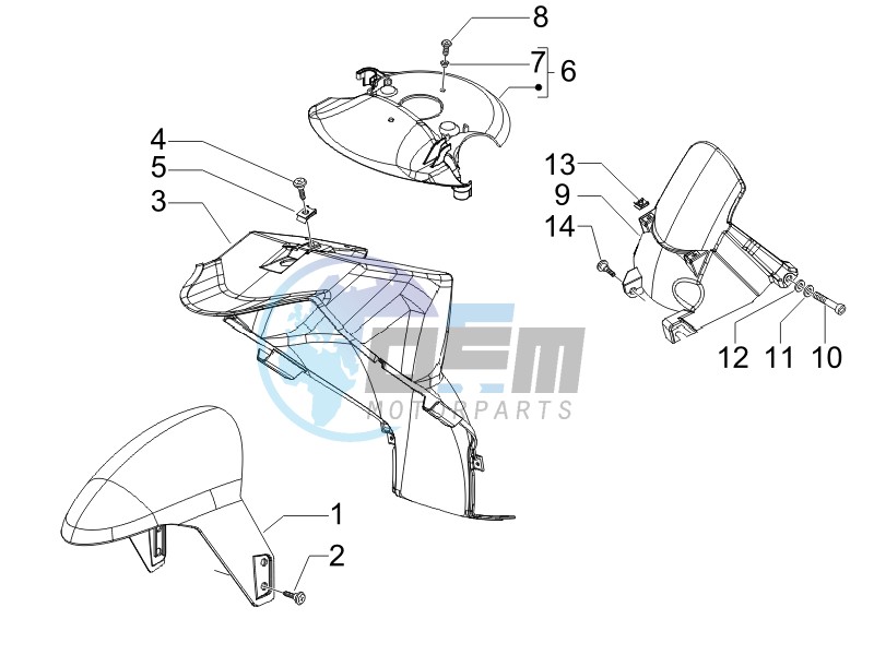 Wheel housing - Mudguard