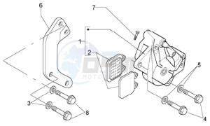 Beverly 500 (USA) USA drawing Brake calipers