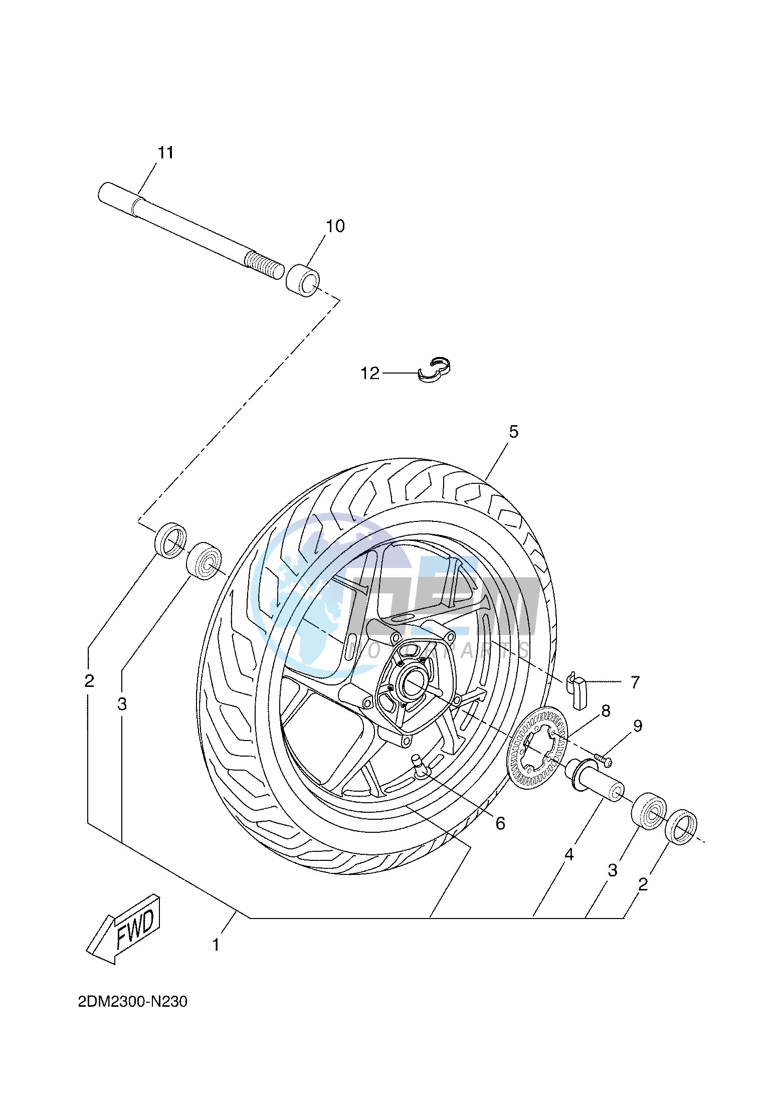 FRONT WHEEL