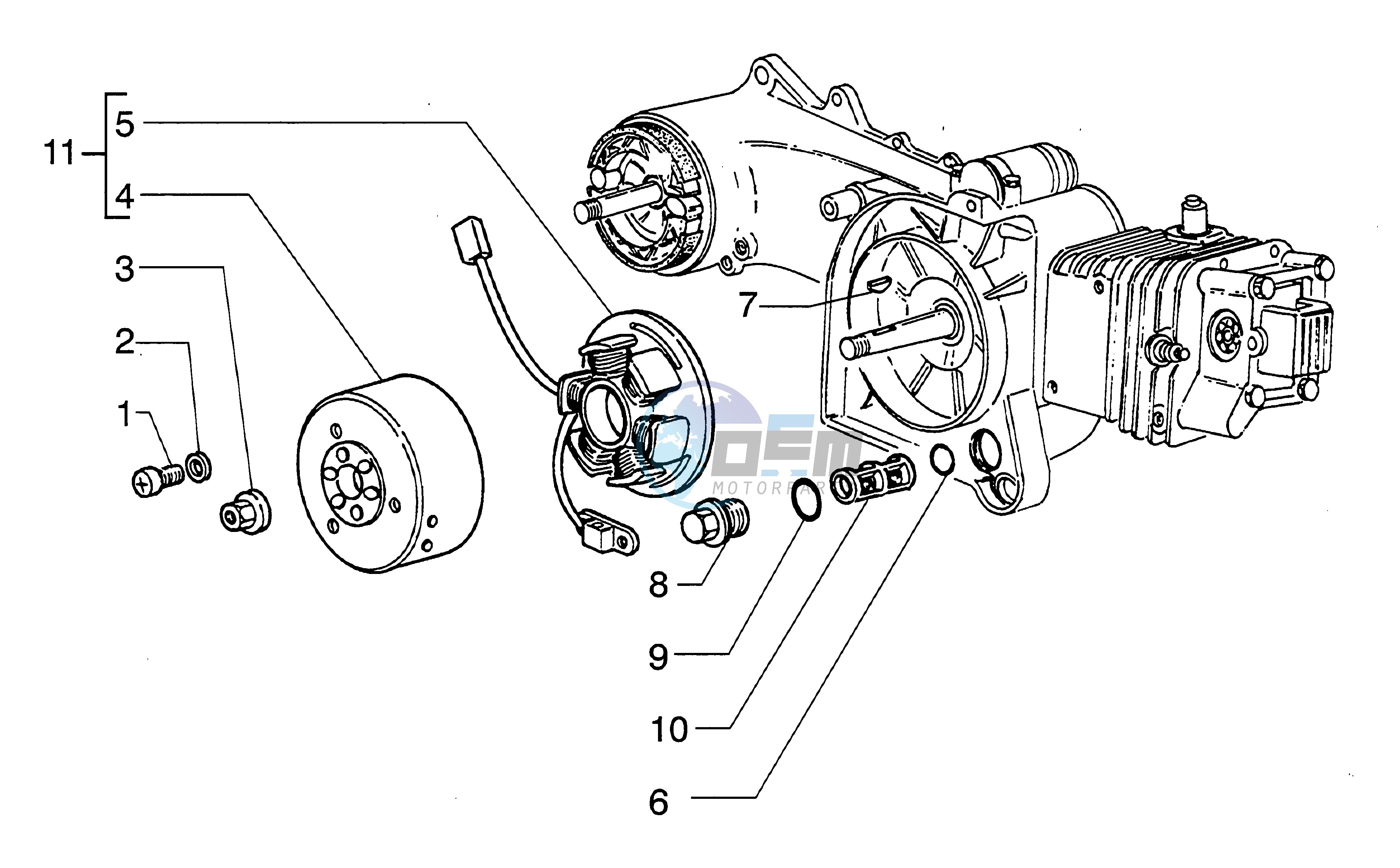 Cdi magneto assy