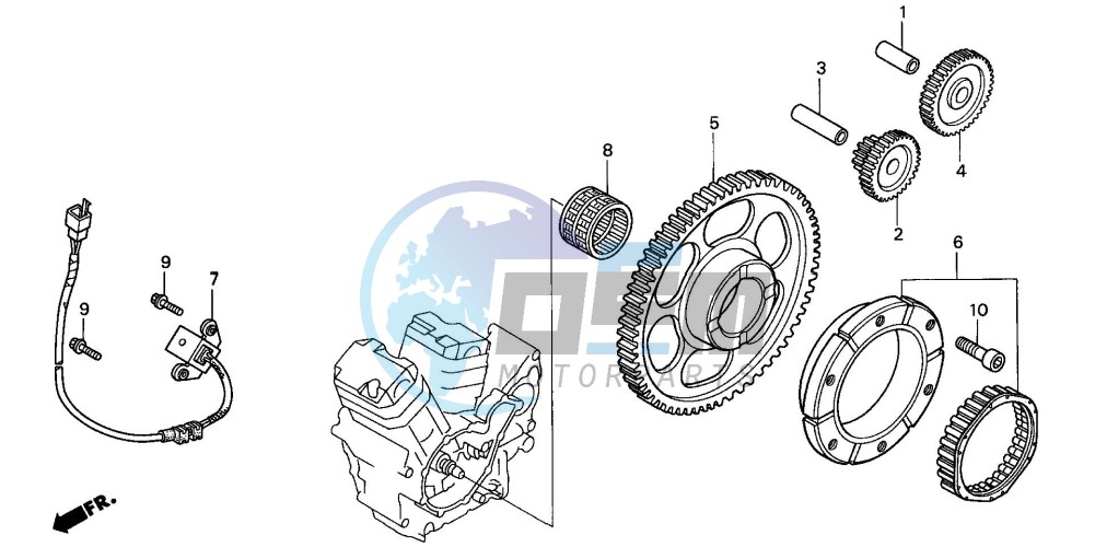 PULSE GENERATOR/ STARTING CLUTCH