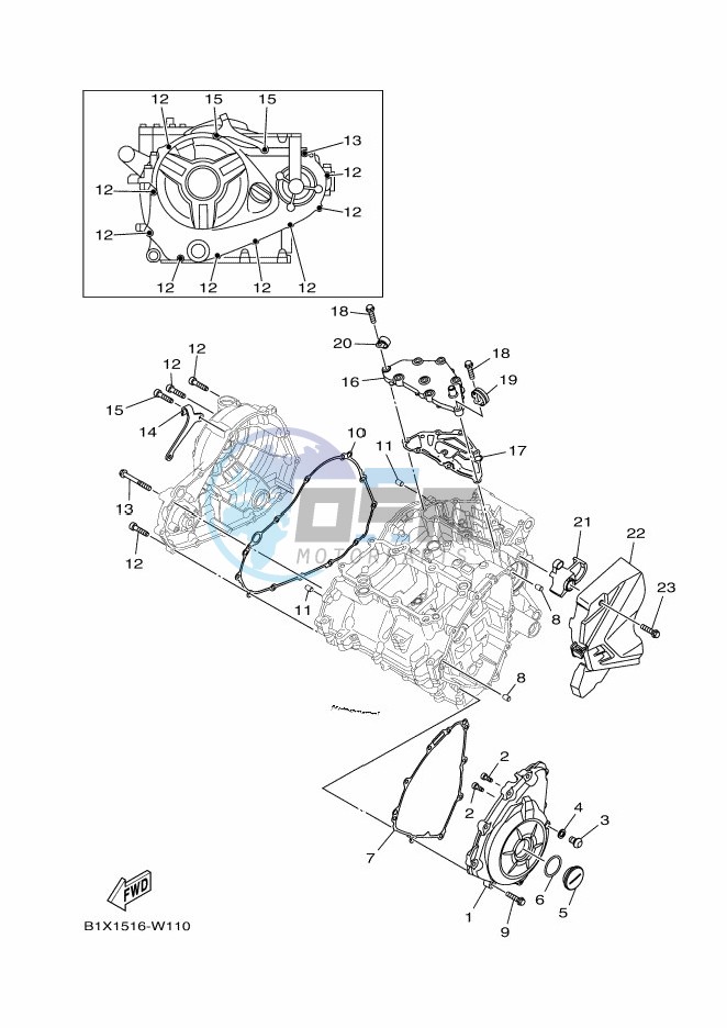 CRANKCASE COVER 1