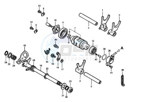 RAPTOR 650 drawing GEAR SHIFTING