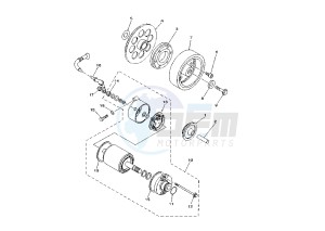 XVS A DRAG STAR CLASSIC 650 drawing STARTING MOTOR MY00-01