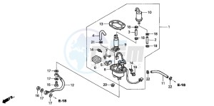 CBR900RR drawing FUEL PUMP (CBR900RRY,1/RE1)