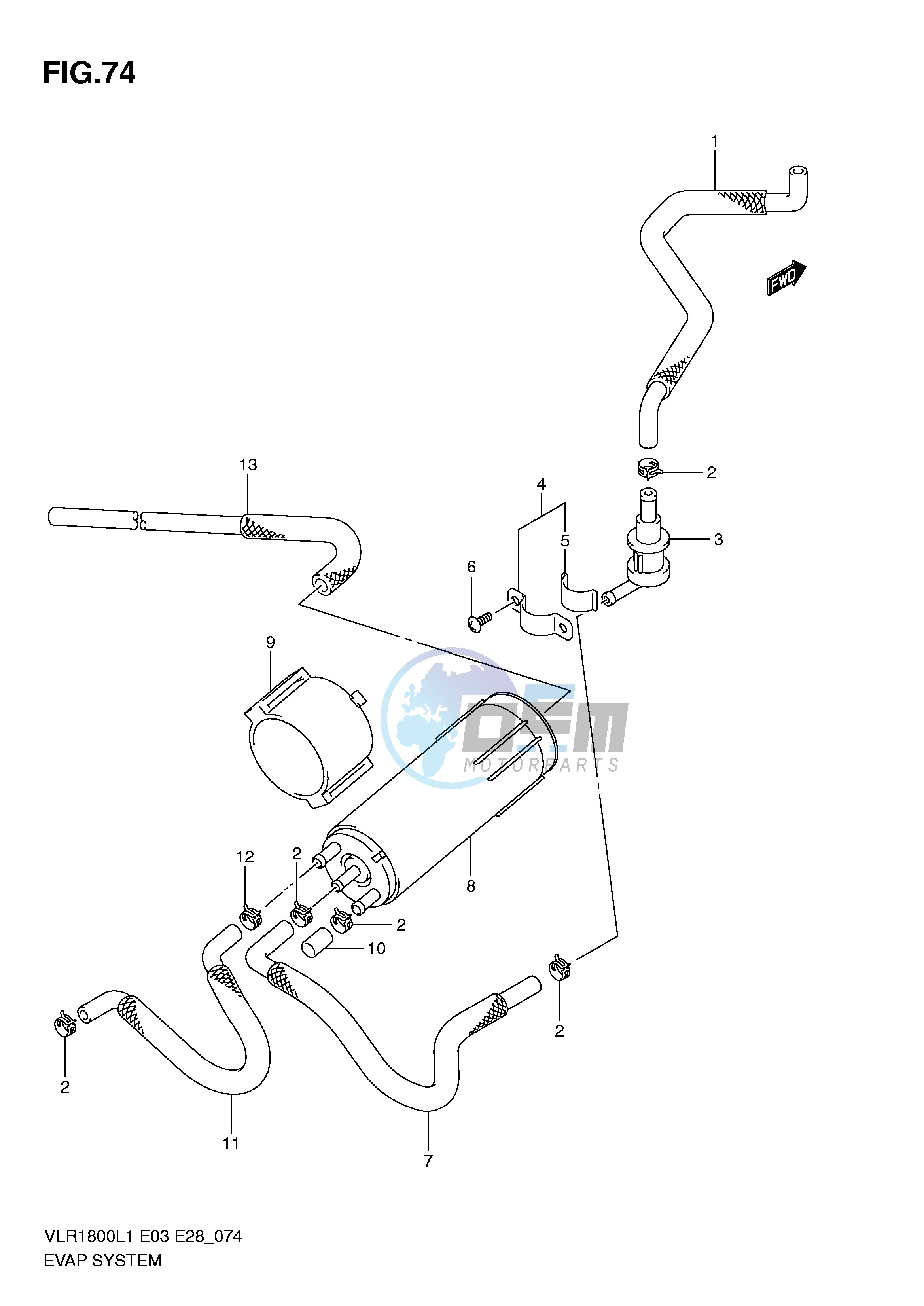 EVAP SYSTEM (VLR1800L1 E33)