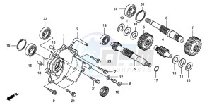 FJS400D SILVER WING drawing TRANSMISSION