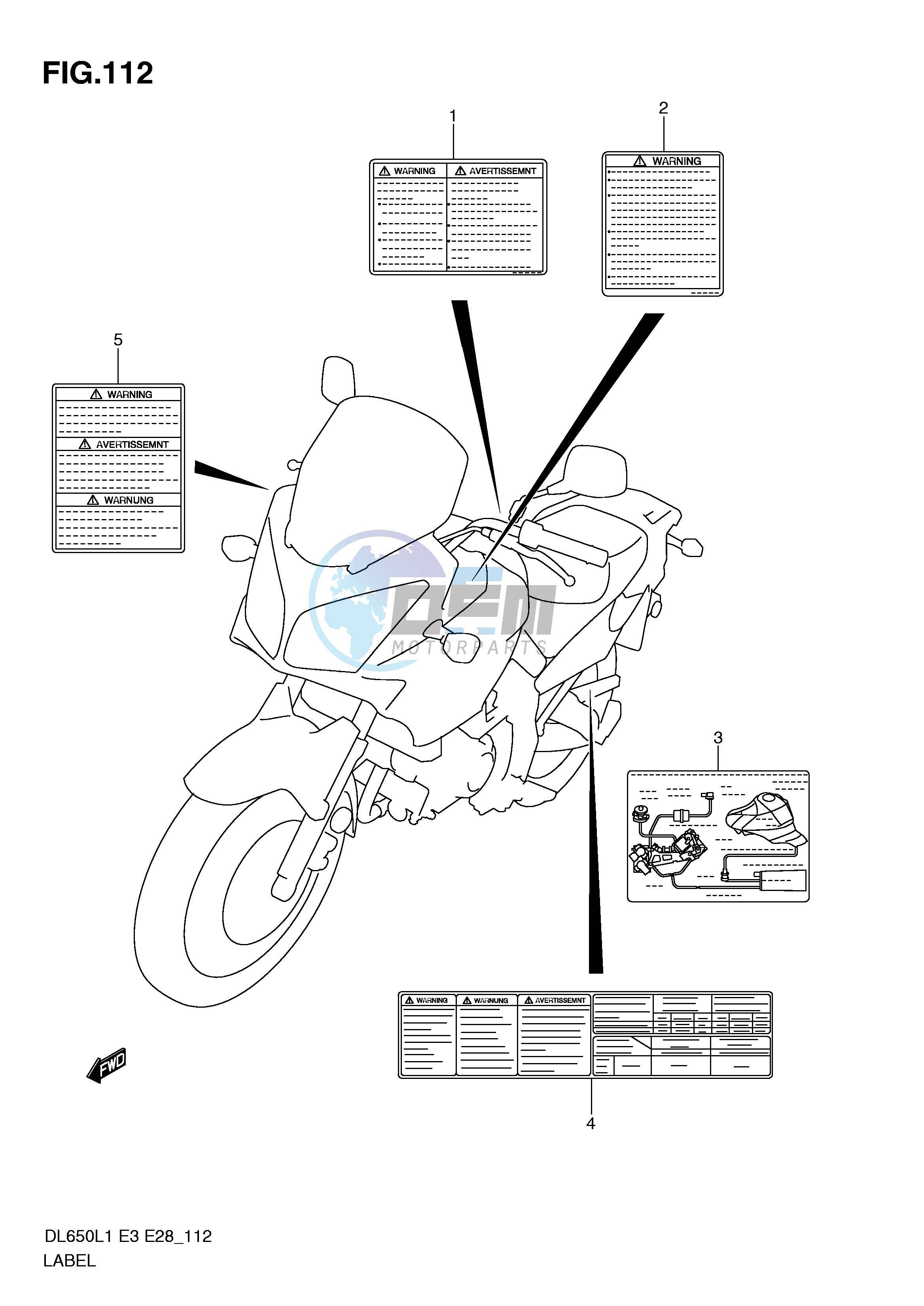 LABEL (DL650AL1 E28)