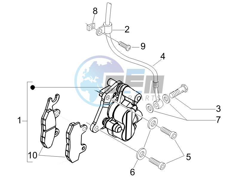 Brakes hose  - Calipers