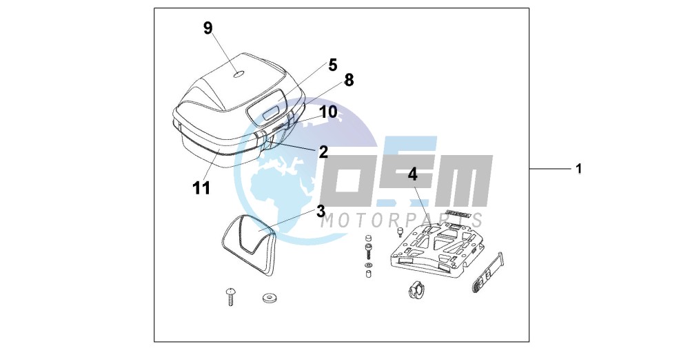 TOP BOX 45L