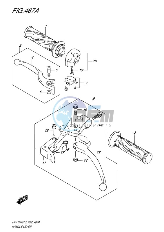 HANDLE LEVER