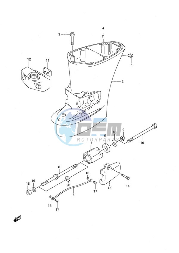 Drive Shaft Housing