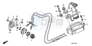 CBR600RR9 Korea - (KO) drawing SERVO MOTOR