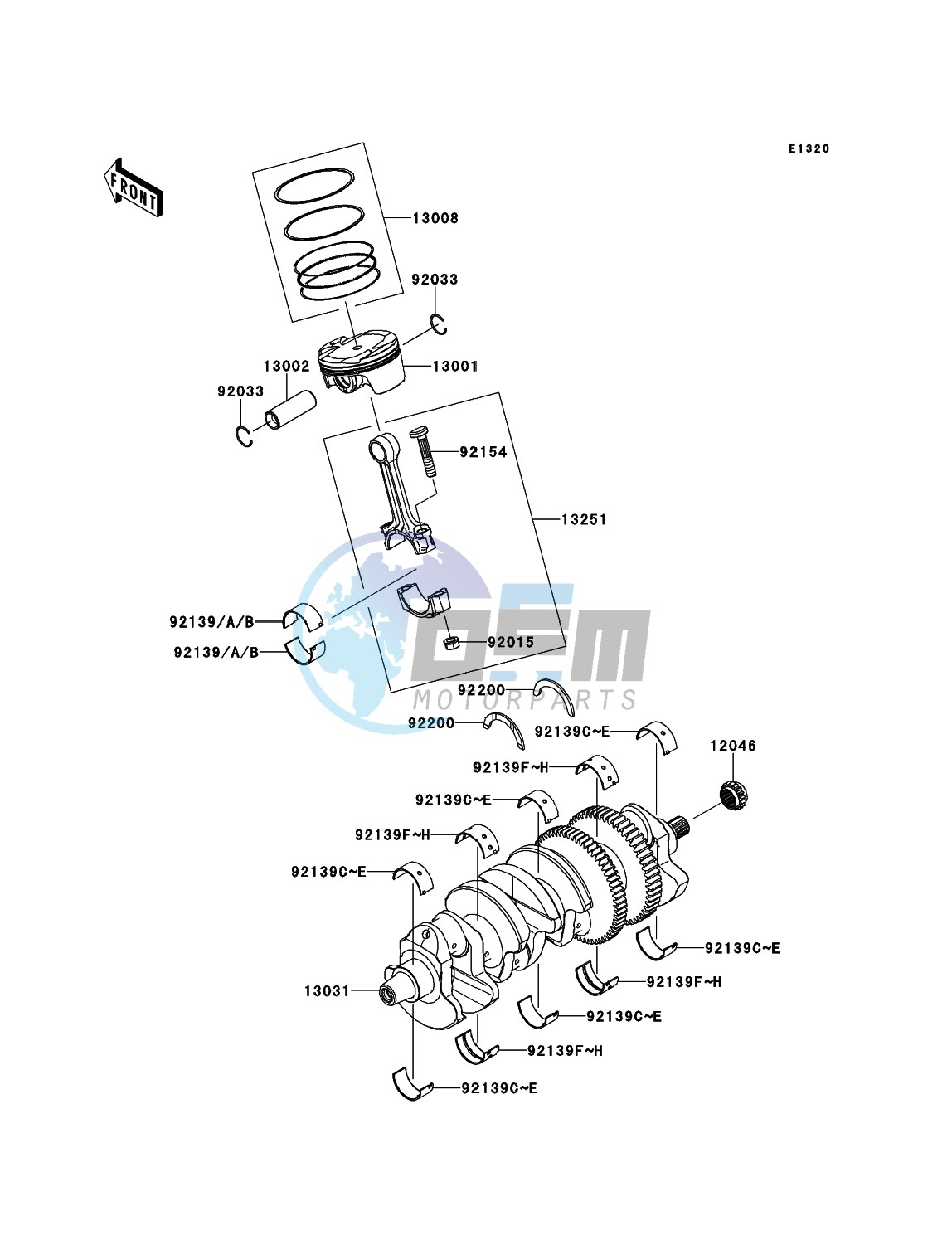 Crankshaft/Piston(s)