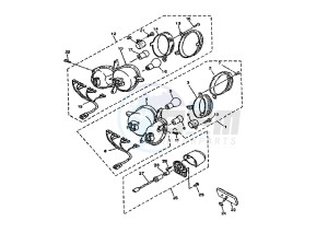 YP E MAJESTY 180 drawing TAILLIGHT