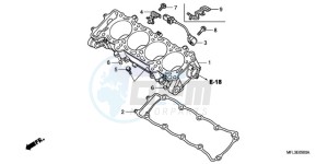 CBR1000RAA UK - (E / ABS HRC MKH) drawing CYLINDER