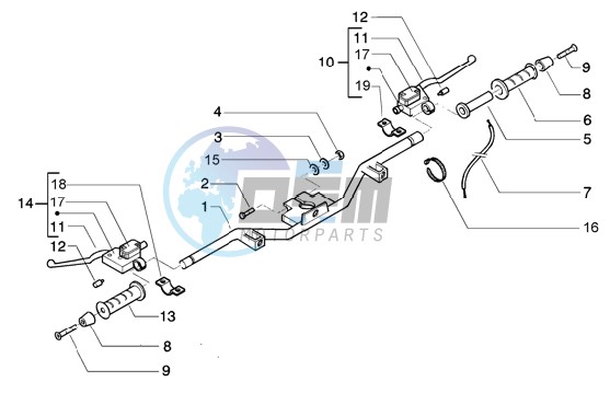 Handlebars-master cylinders