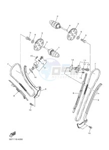 XVS950CR BOLT C-SPEC (B33N) drawing CAMSHAFT & CHAIN