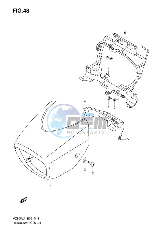 HEADLAMP COVER L4