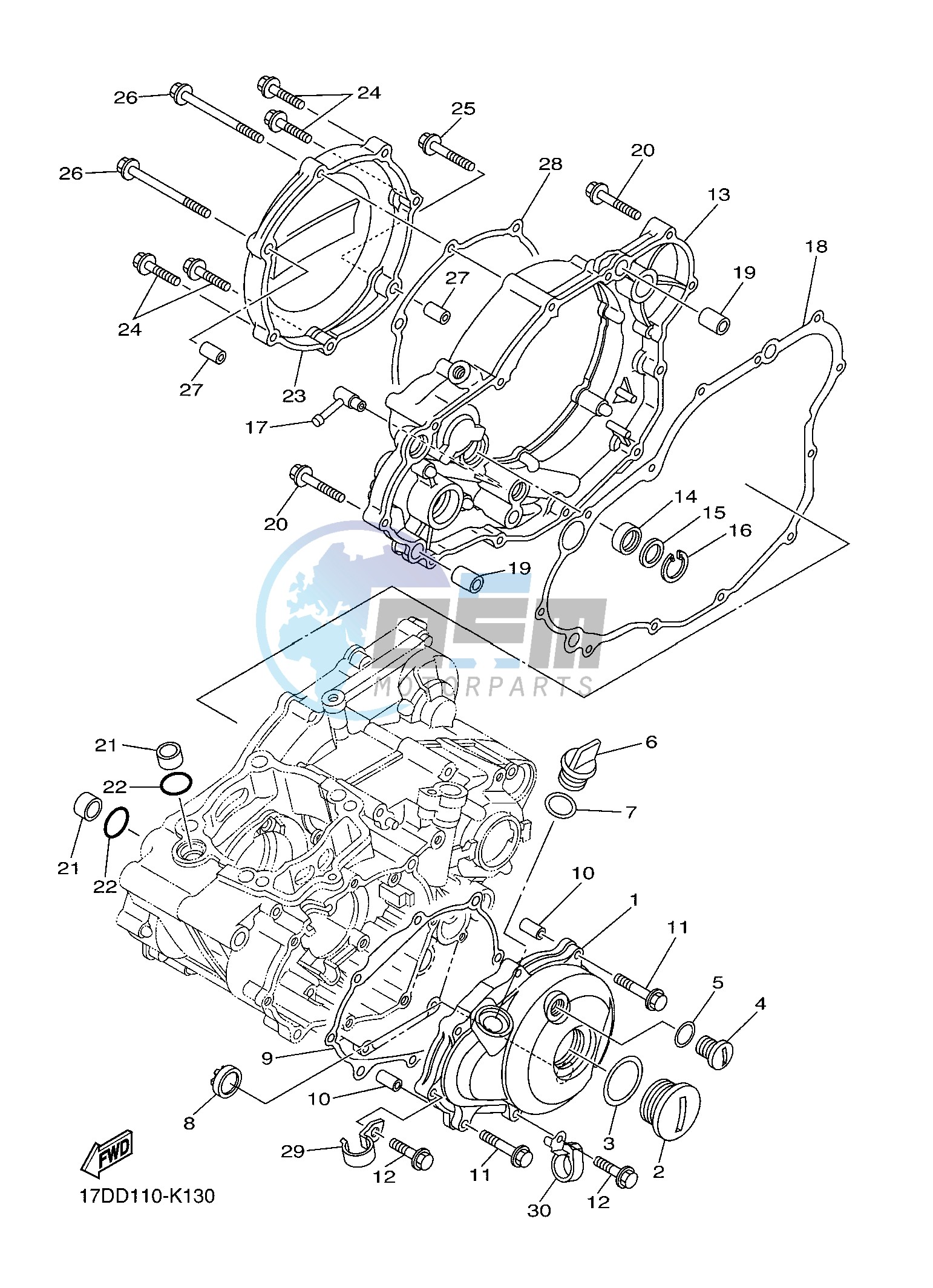 CRANKCASE COVER 1