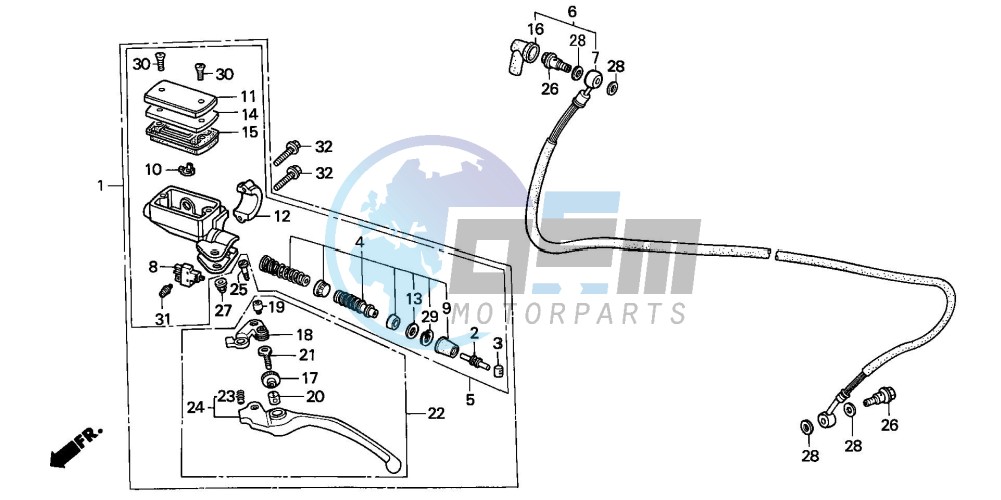 CLUTCH MASTER CYLINDER